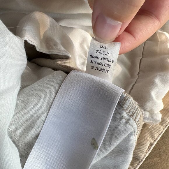 Old Navy Men's Slim Rotation Chino Pants Khaki 34X40 Work Office - Picture 10 of 14